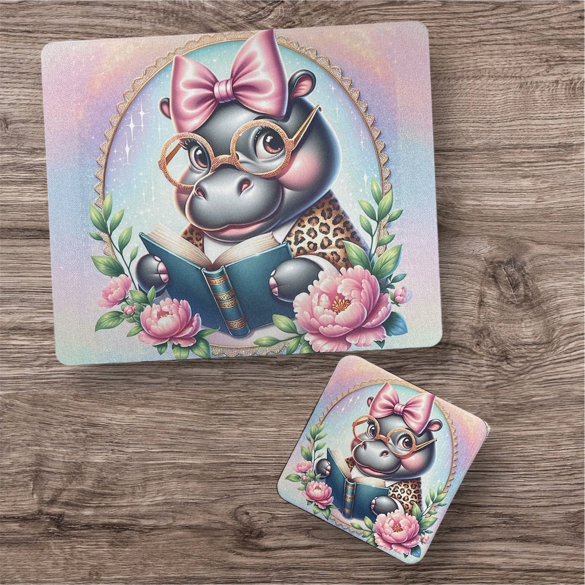 Hippo Reading | Desk Gift Set