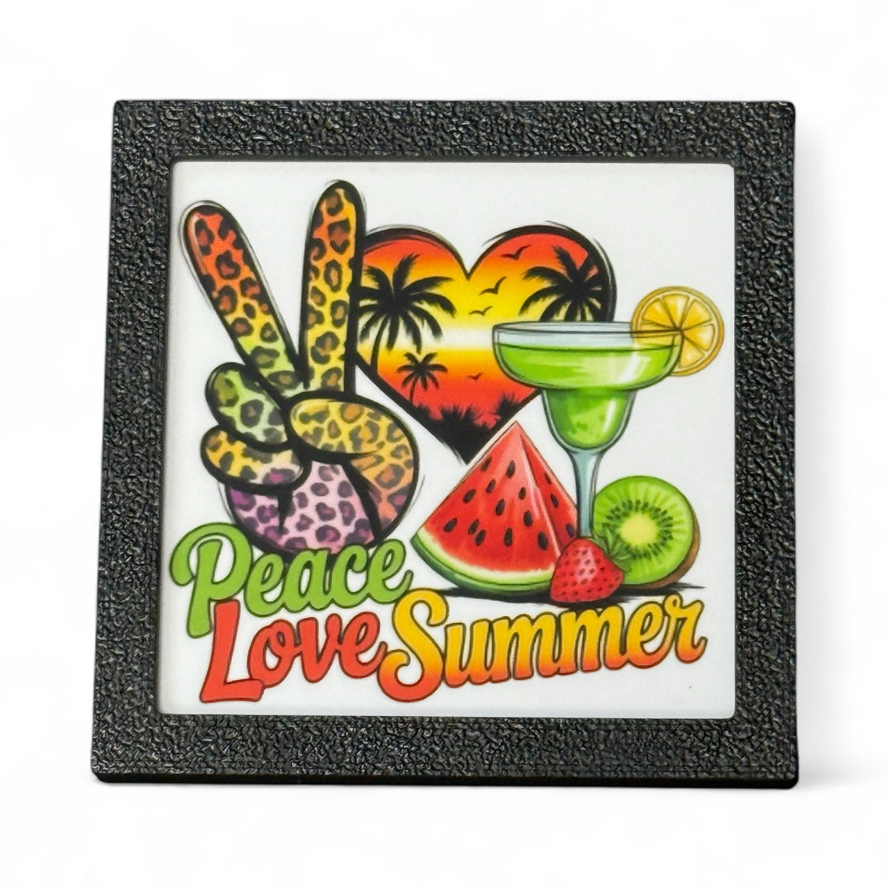 Peace Love | Magnet