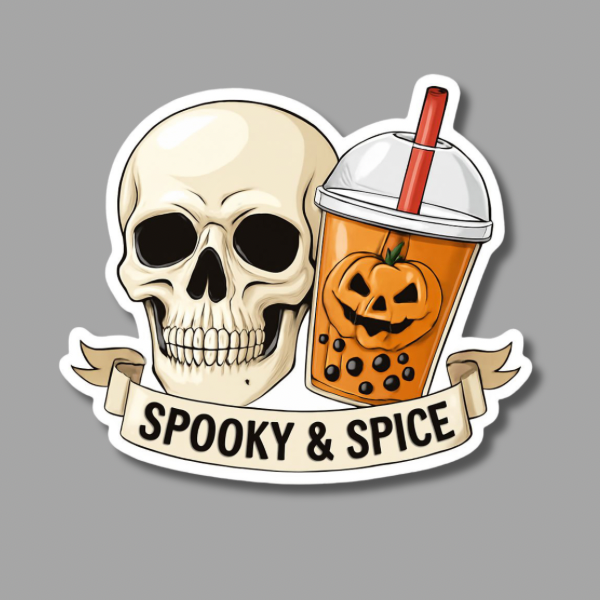Spooky & Spice | 3" Sticker