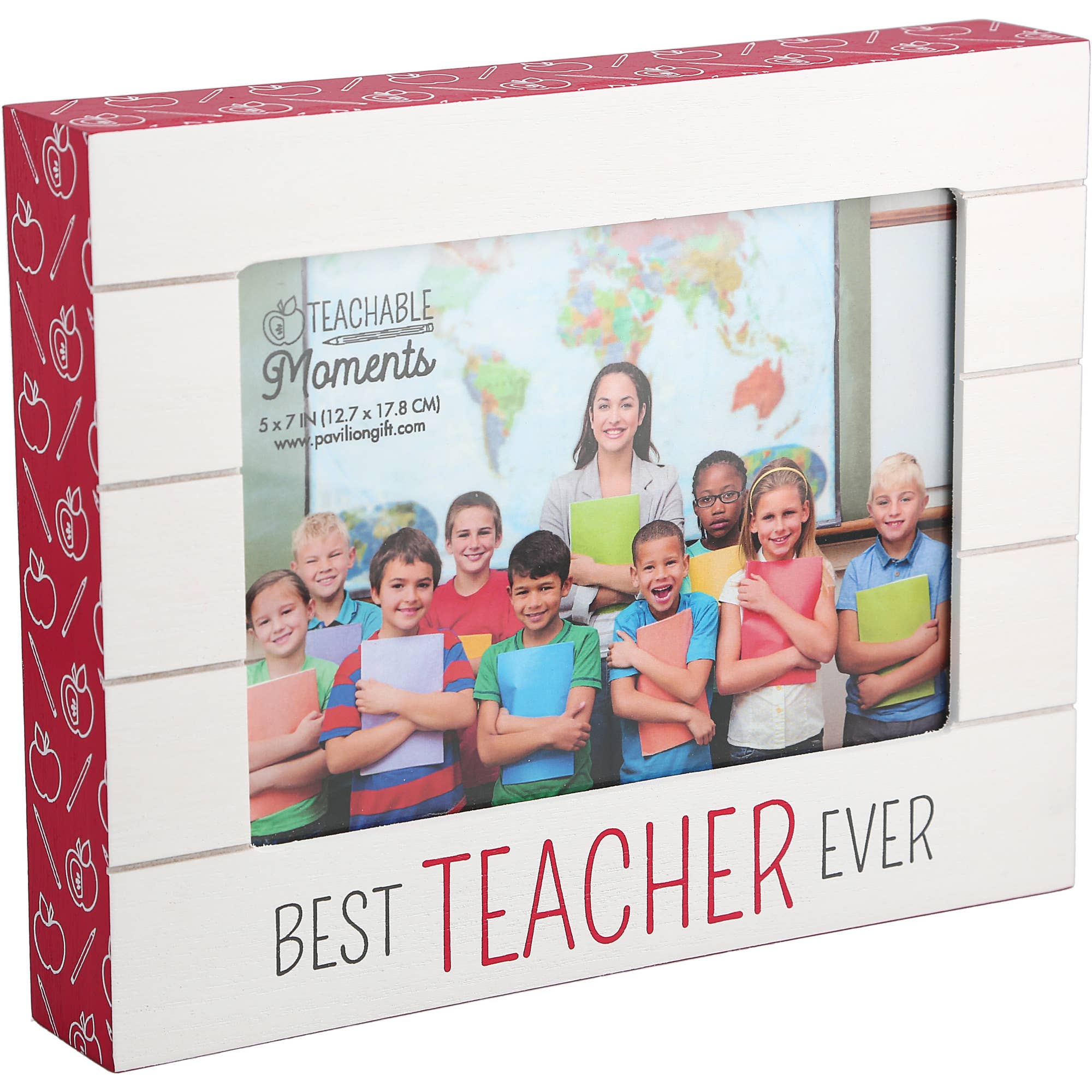 Best Teacher Ever - 9" x 7.25" Frame (Holds 7" x 5" Photo)