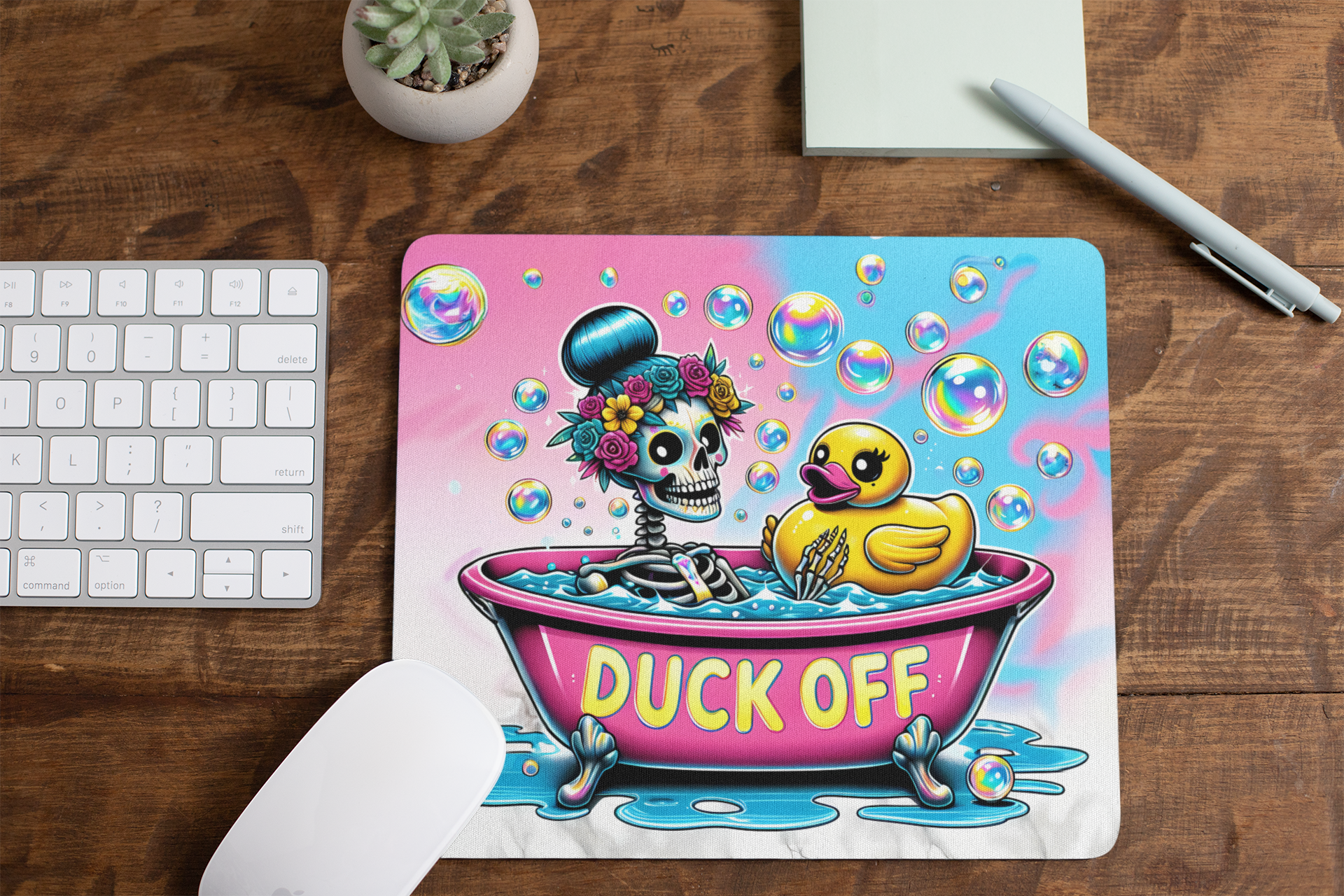 Duck Off | Mouse Pad