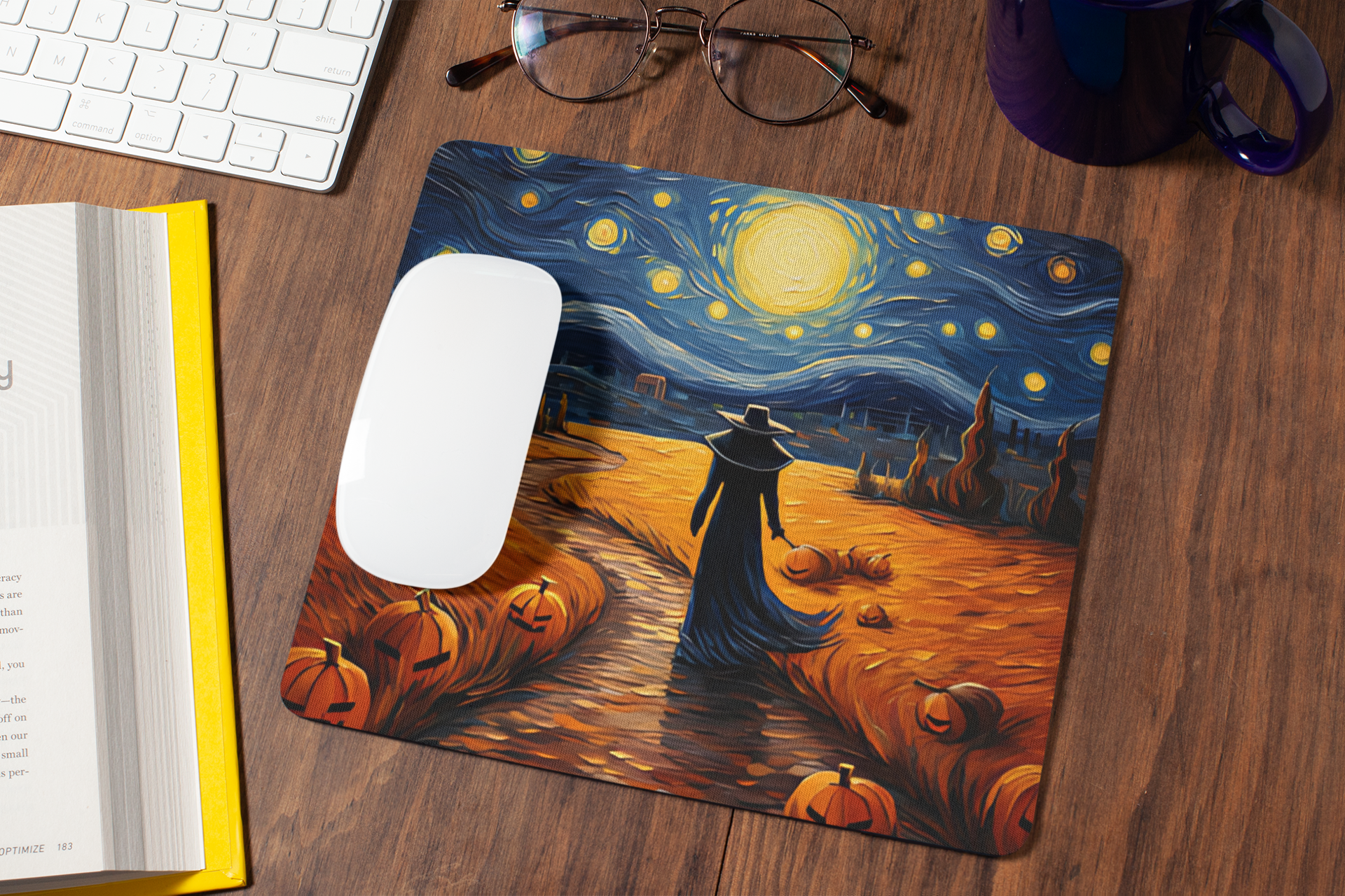 Halloween Scene | Mouse Pad