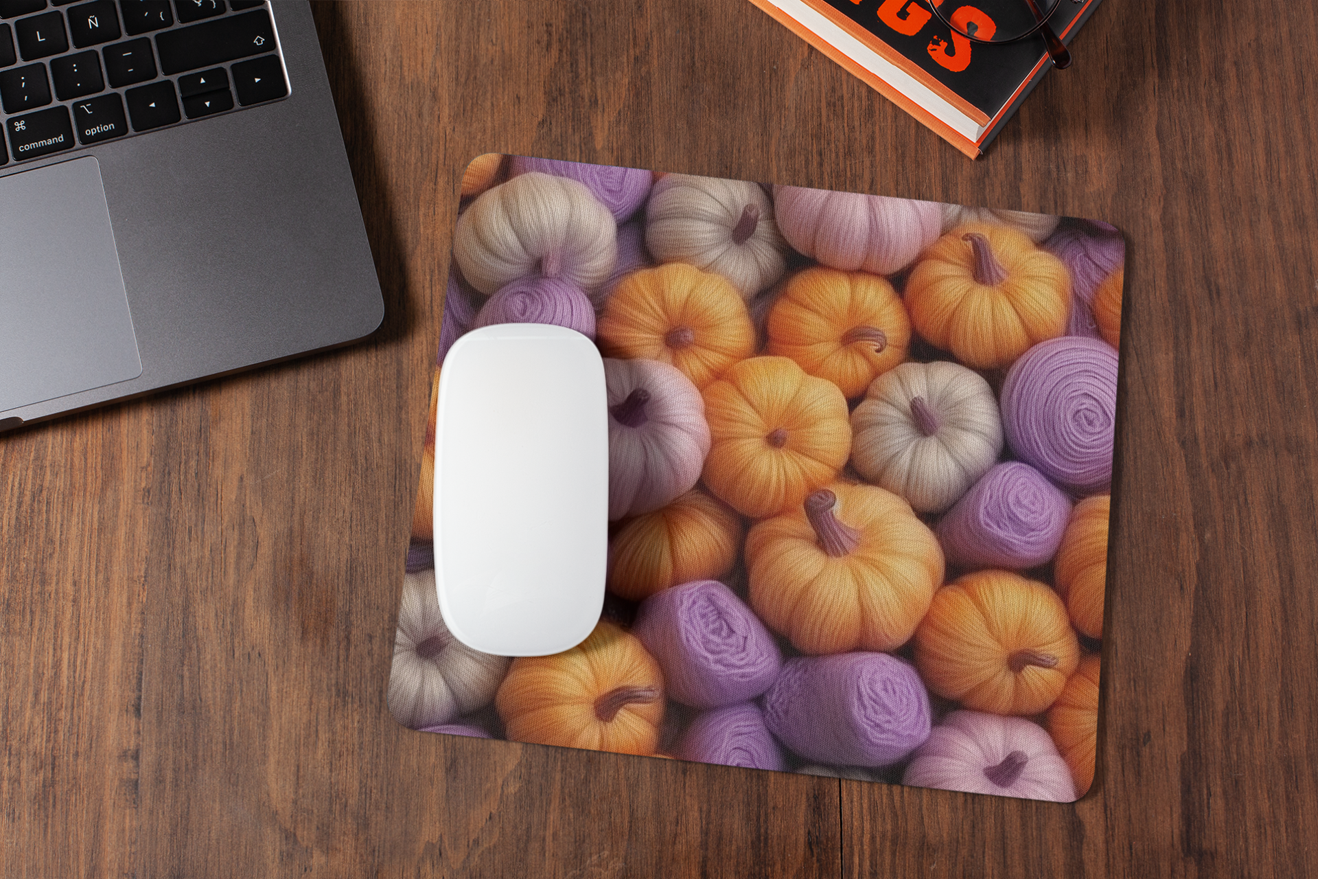 Pumpkin Yarn | Mouse Pad